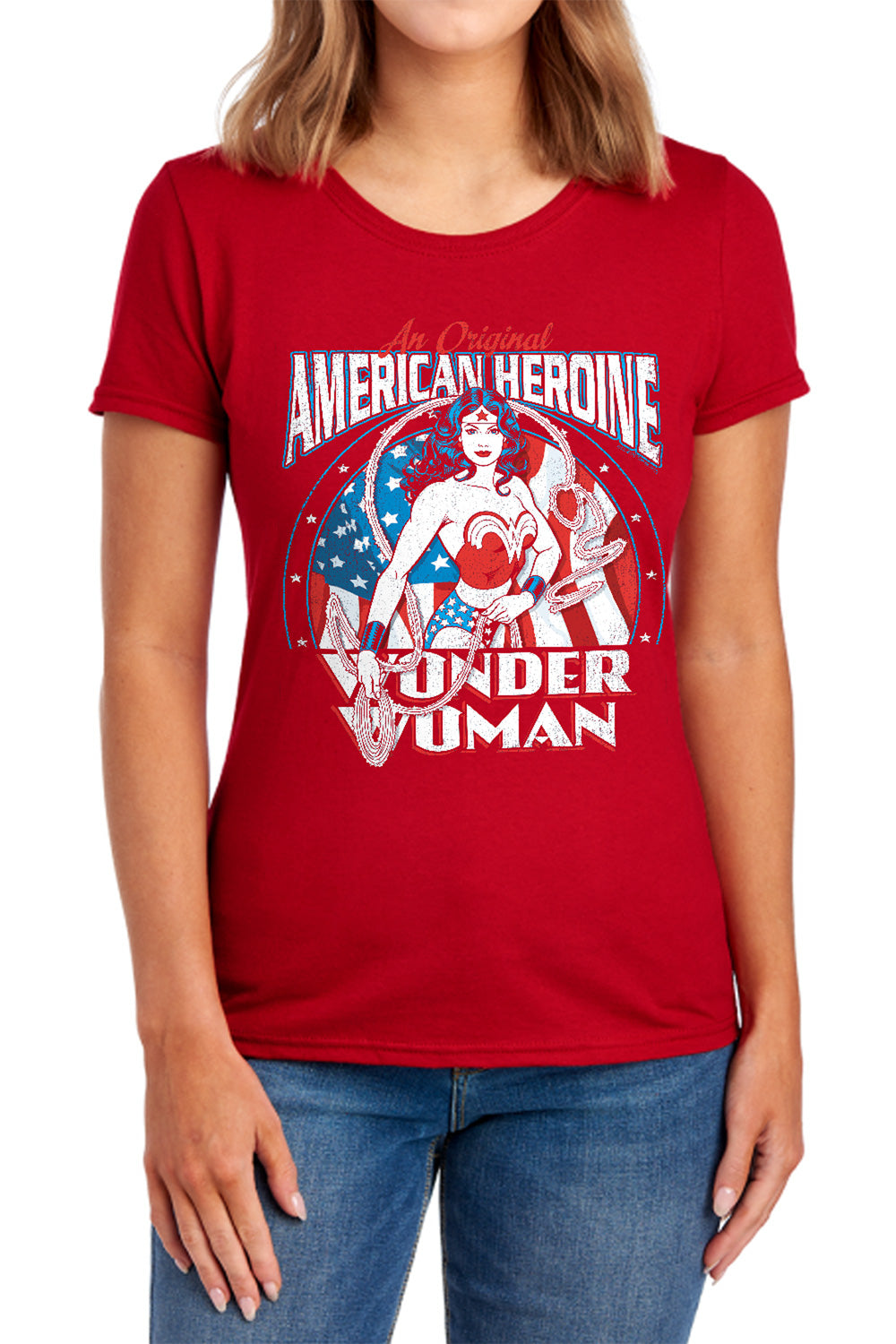 DC Comics American Heroine Womens T-Shirt