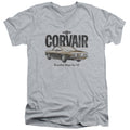 Chevy Retro Corvair V-Neck T-Shirt