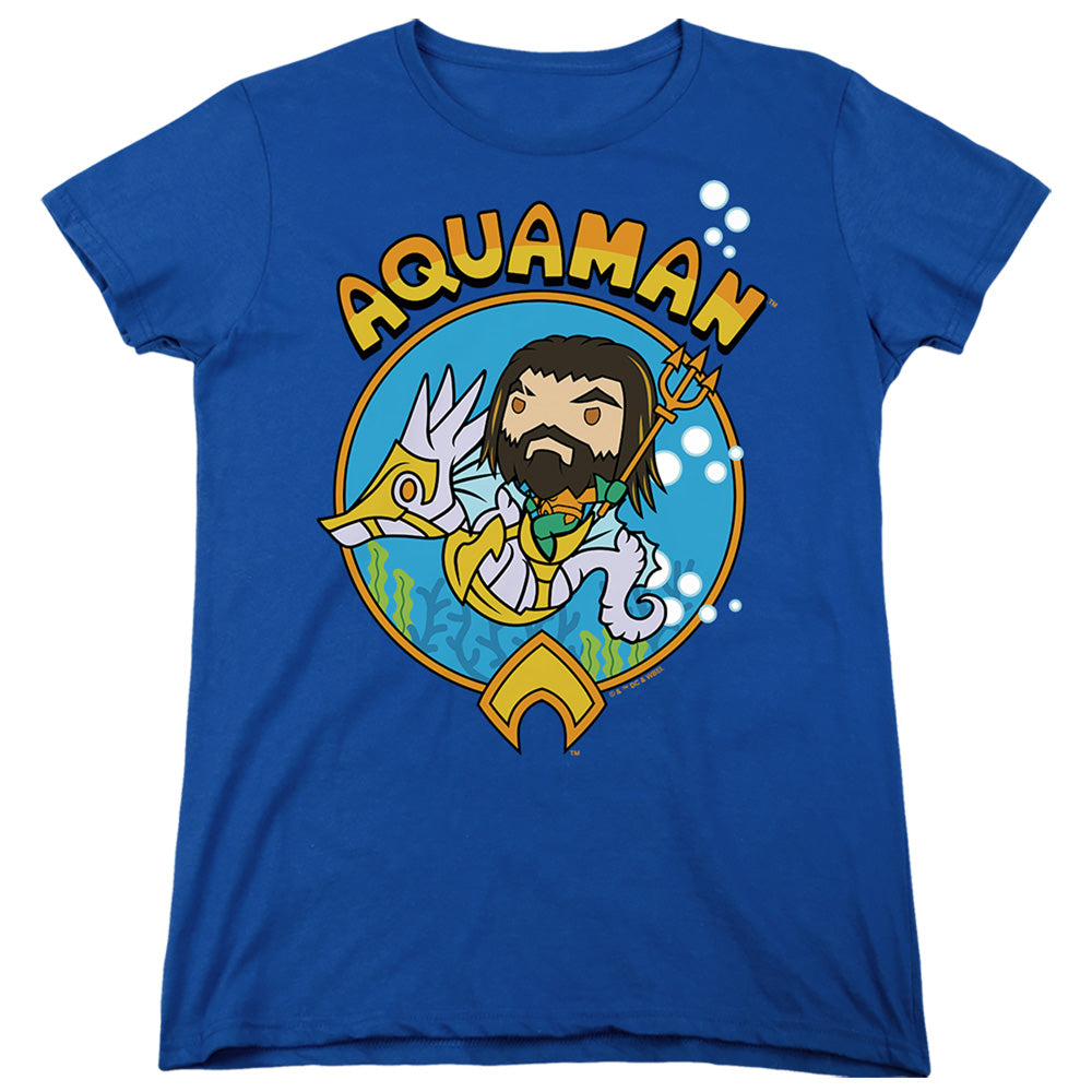 Aquaman Chibi Aquaman Womens T-Shirt