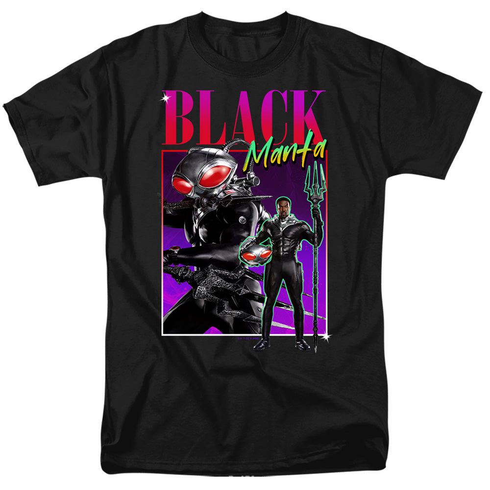 Aquaman 90'S Style Black Manta T-Shirt