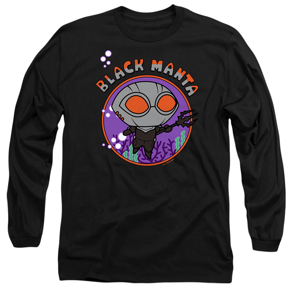 Aquaman Chibi Black Manta Long Sleeve T-Shirt