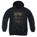 AC/DC Rock Label Youth Hoodie