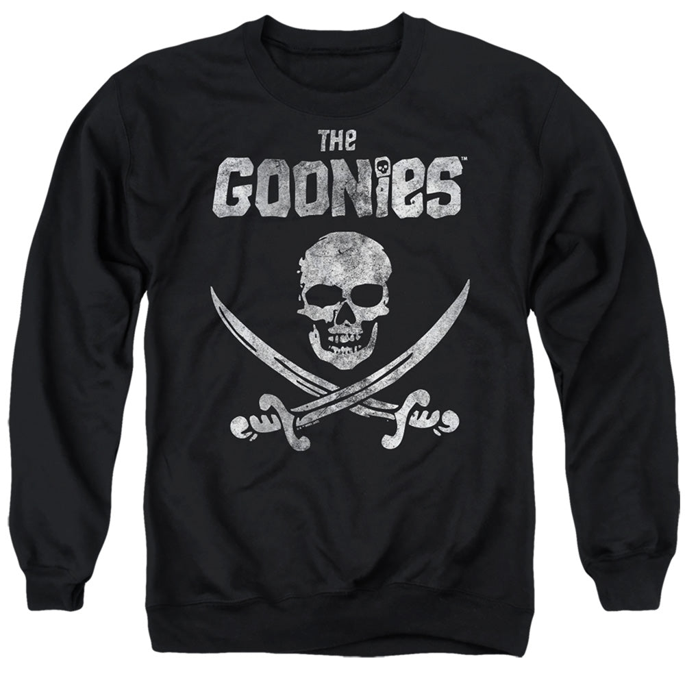 The Goonies Jolly Roger Distressed Crewneck Sweatshirt