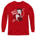 Betty Boop Lover Girl Youth Long Sleeve T-Shirt