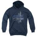 Ford Engine Schematic Youth Hoodie