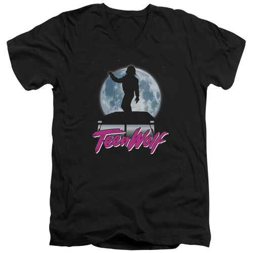 Teen Wolf Moonlight Surf V-Neck T-Shirt