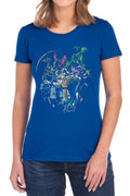 Batman Surrounded Womens T-Shirt