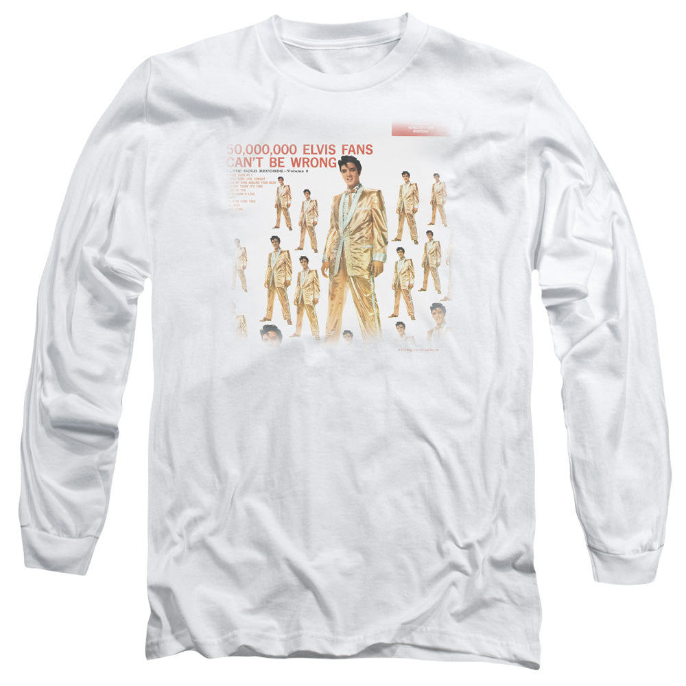 Elvis Presley 50 Million Fans Long Sleeve T-Shirt