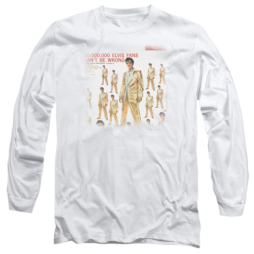 Elvis Presley 50 Million Fans Long Sleeve T-Shirt