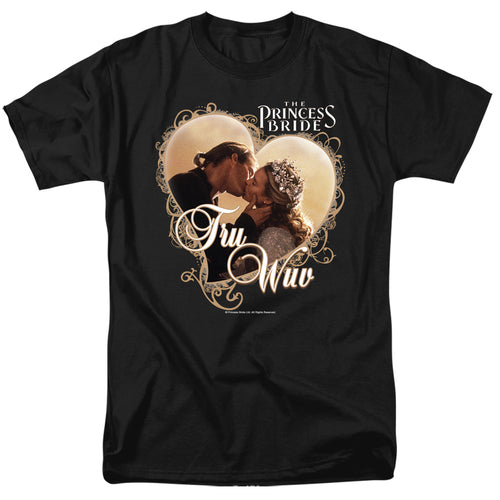 The Princess Bride Tru Wuv Black T-Shirt