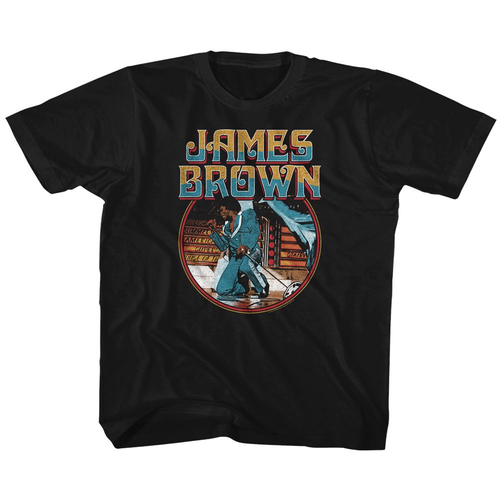 James Brown Kneel Circle Youth/Toddler T-Shirt