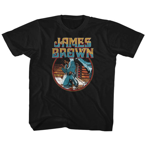 James Brown Kneel Circle Youth/Toddler T-Shirt