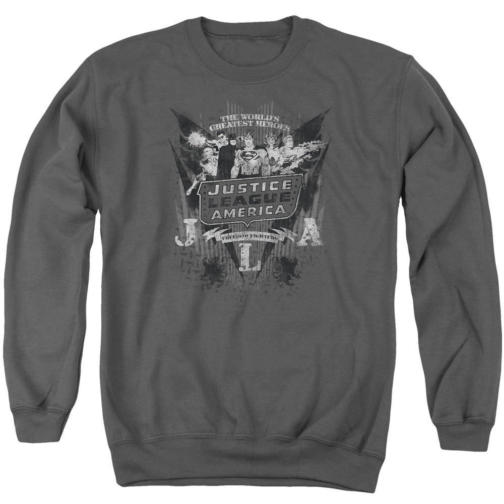 DC Comics Greatest Heroes Crewneck Sweatshirt