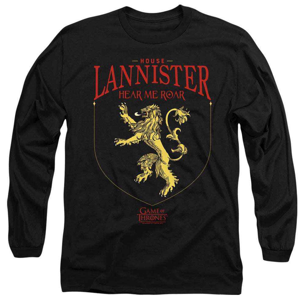 Game of Thrones House Lannister Sigil Long Sleeve T-Shirt