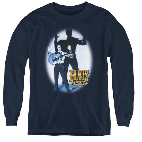 Elvis Presley Hands Up Youth Long Sleeve T-Shirt