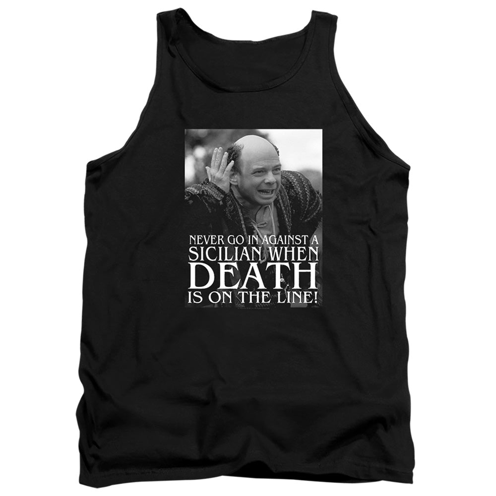 The Princess Bride Sicilian Black Tank Top