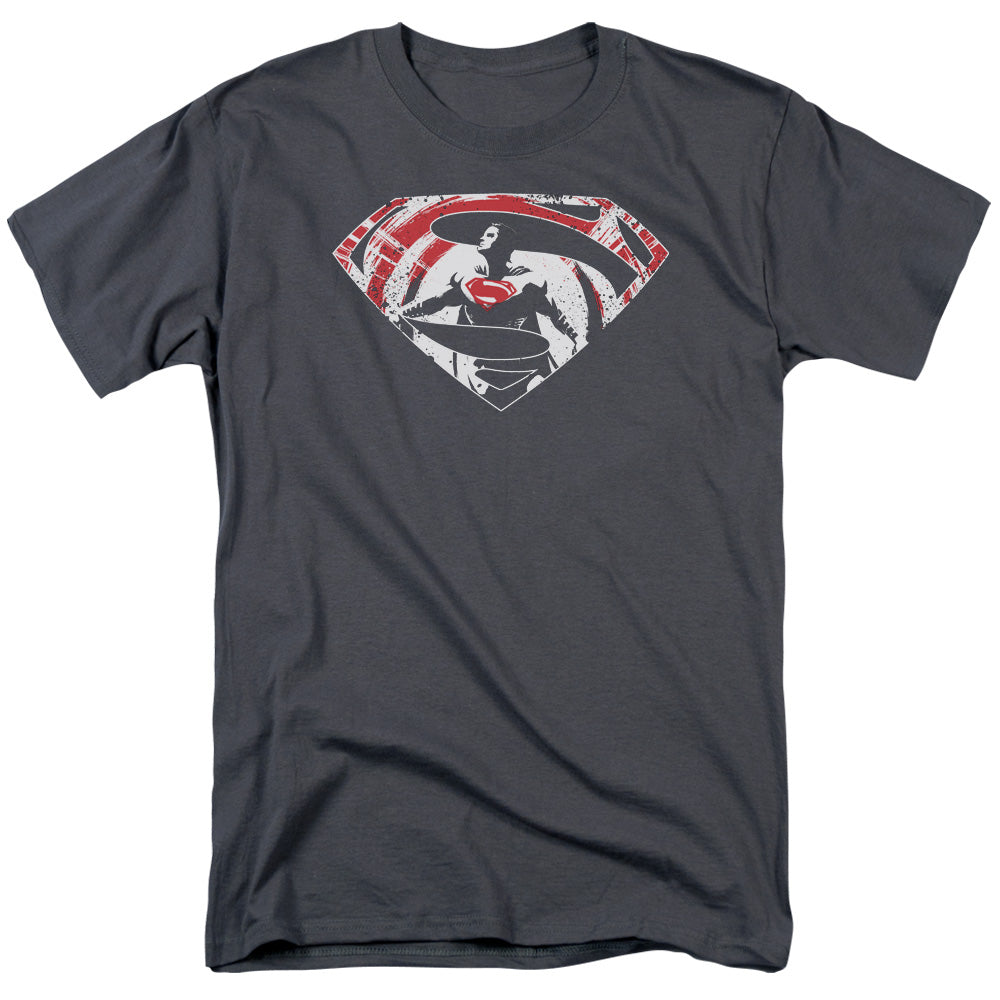 Batman v Superman Super Splatter Logo T-Shirt