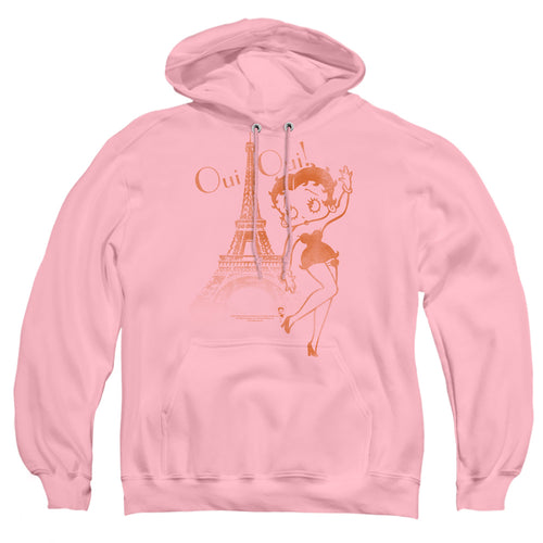 Betty Boop Oui Oui Pullover Hoodie