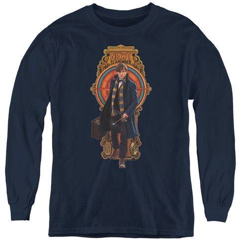 Fantastic Beasts Newt Scamander Youth Long Sleeve T-Shirt