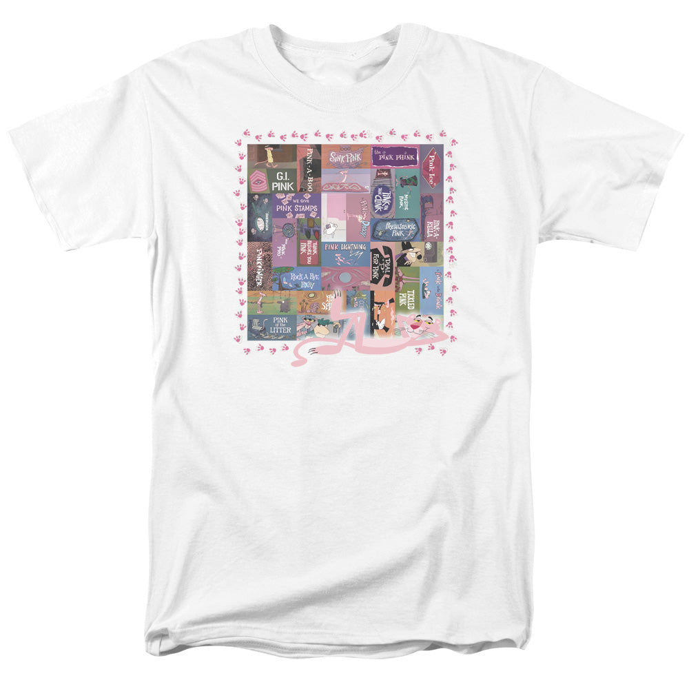 Pink Panther Vintage Titles T-Shirt