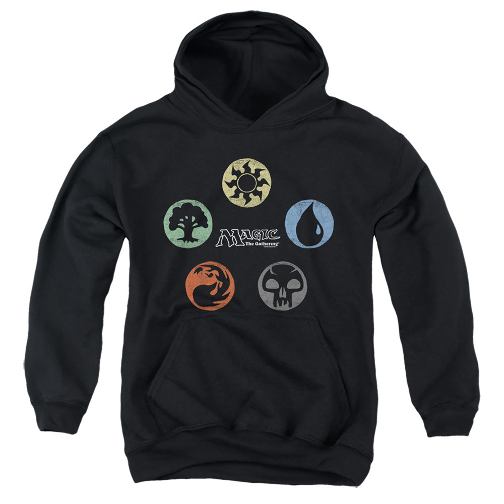 Magic the Gathering 5 Colors Youth Hoodie
