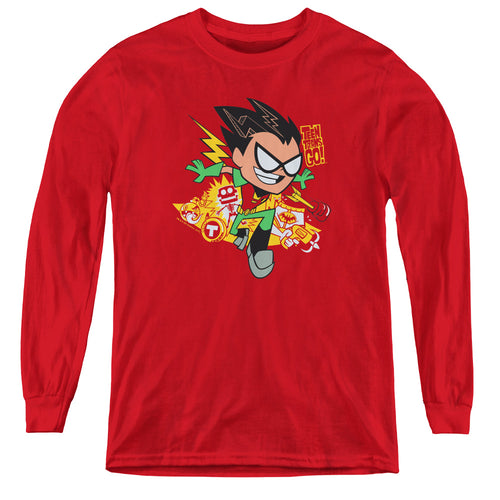 Teen Titans Go! Robin Youth Long Sleeve T-Shirt