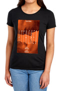 Star Trek Attached Black Womens T-Shirt