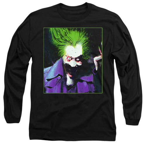 Batman Arkham Asylum Joker Long Sleeve T-Shirt