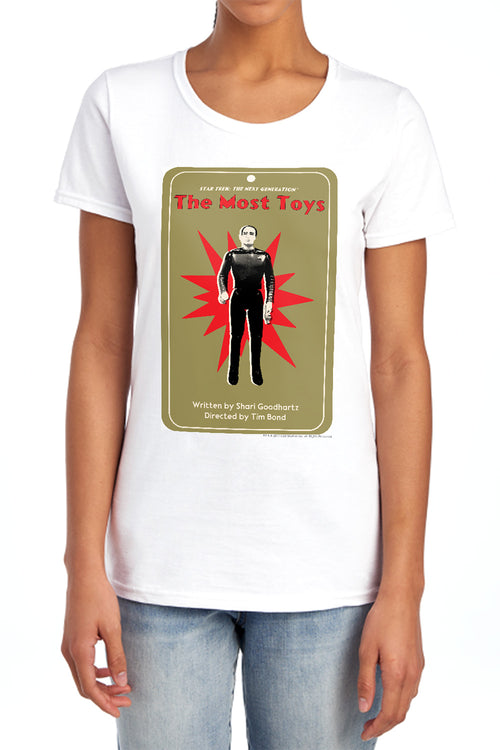 Star Trek The Most Toys Womens T-Shirt