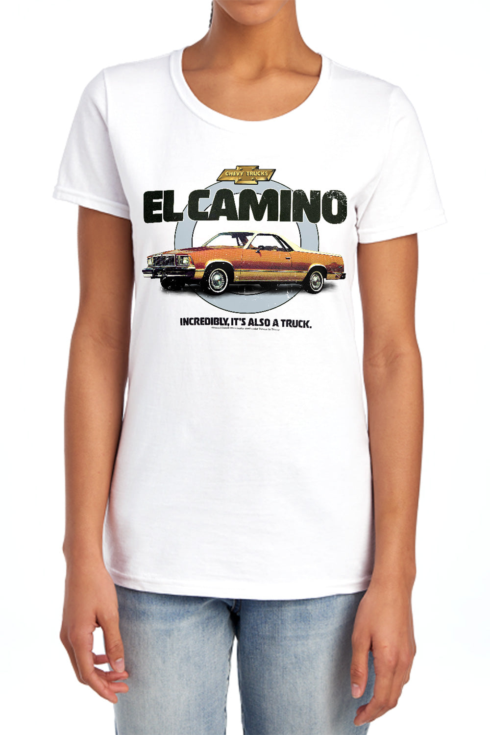 Chevy Also a Truck Womens T-Shirt