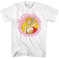 She-Ra Brave and Strong Masters of the Universe t-shirt in white