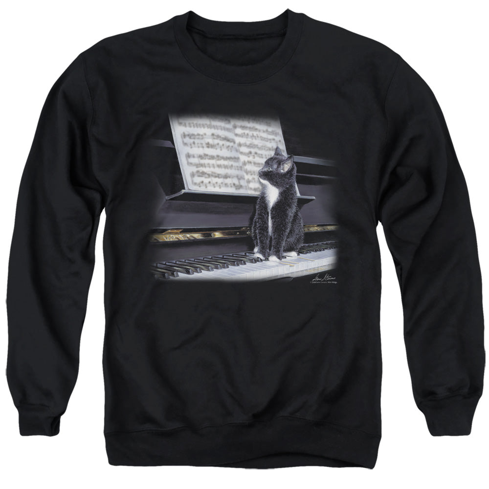 Wild Wings Kitten on the Keys Crewneck Sweatshirt