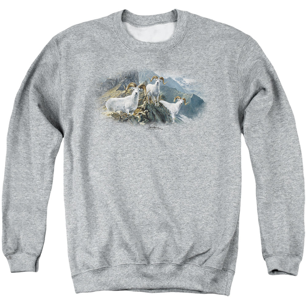Wild Wings High Trails Dall Sheep Crewneck Sweatshirt