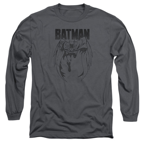Batman Grey Noise Long Sleeve T-Shirt