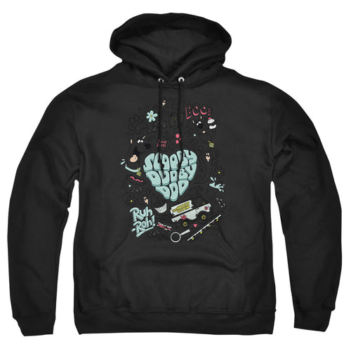 Scooby-Doo Icon Collage Pullover Hoodie