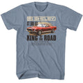 King Magazine Ad II Carroll Shelby t-shirt in indigo heather