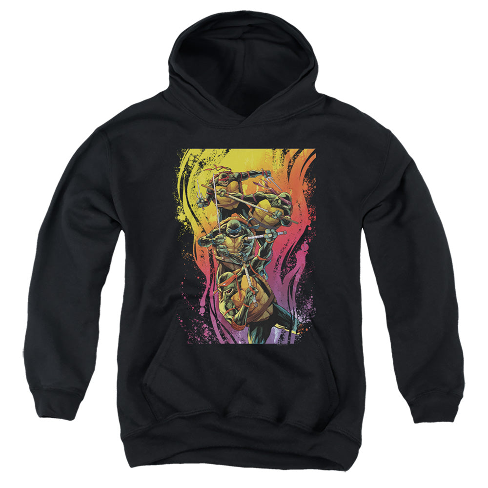 Teenage Mutant Ninja Turtles Hot Rainbow Warriors Youth Hoodie