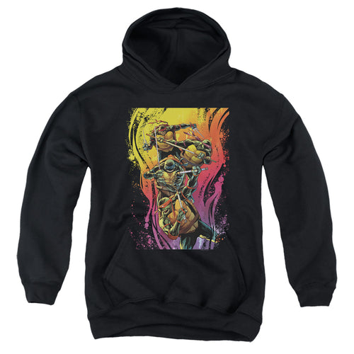 Teenage Mutant Ninja Turtles Hot Rainbow Warriors Youth Hoodie