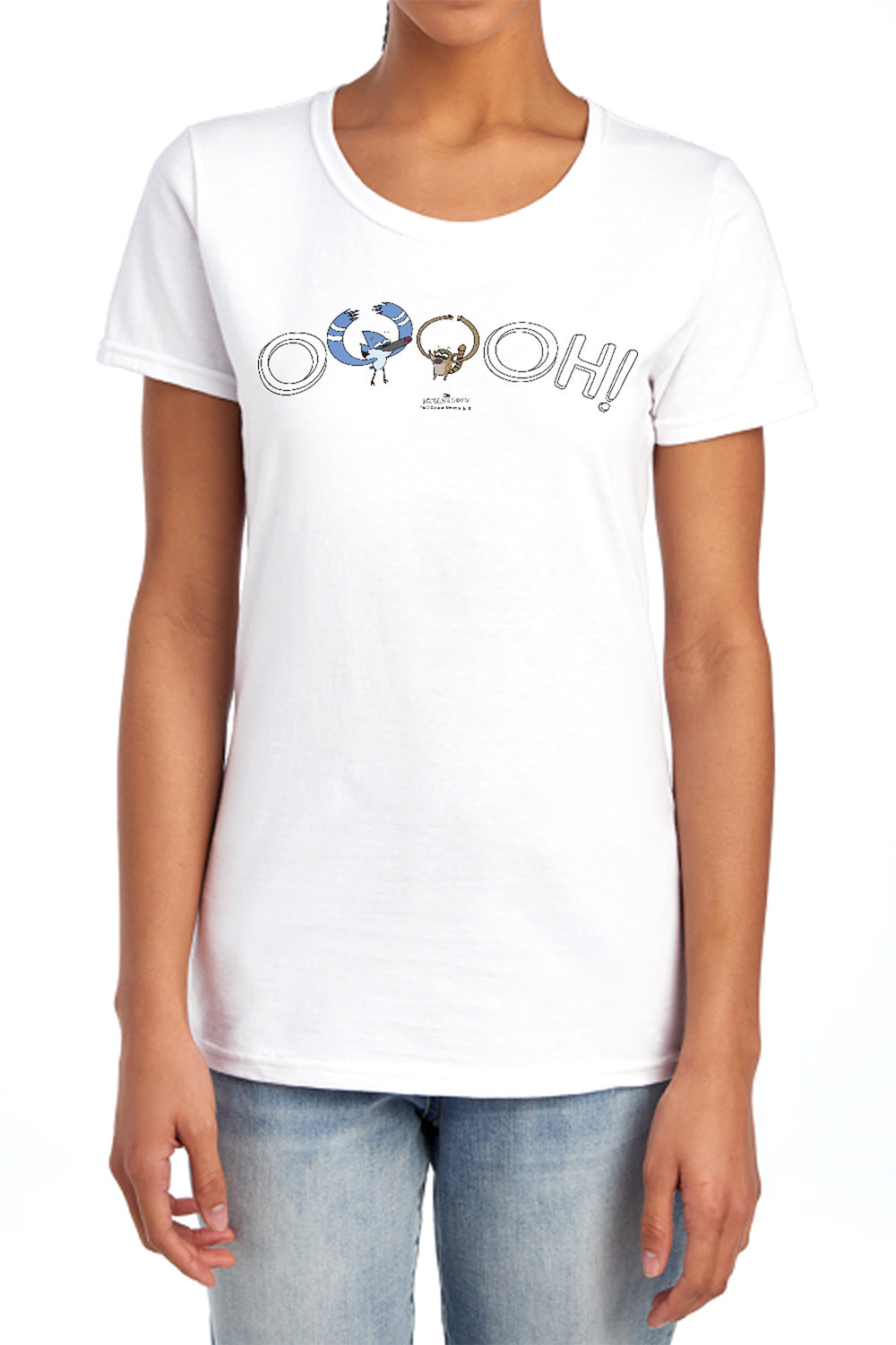 Regular Show Ooooh Womens T-Shirt