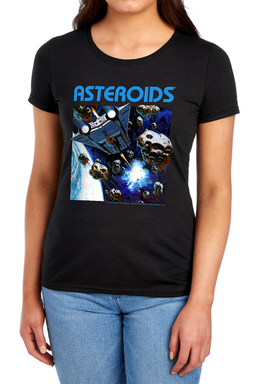 Atari 2600 Asteroids Womens T-Shirt