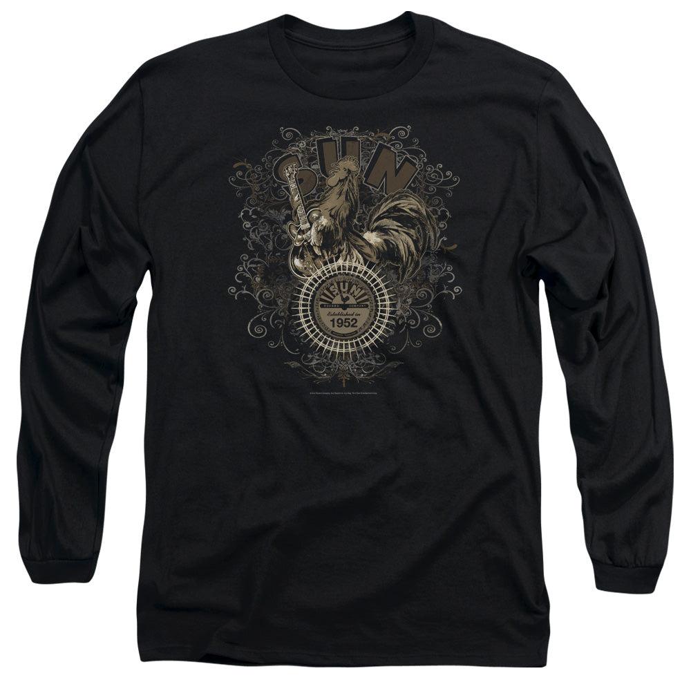Sun Records Scroll Around Rooster Long Sleeve T-Shirt