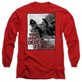 The Princess Bride Fellow Red Long Sleeve T-Shirt