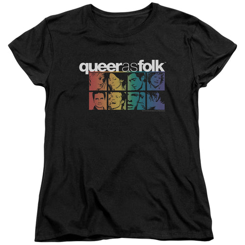Queer as Folk Cast Womens T-Shirt