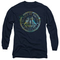The Batman City of Gotham Seal Long Sleeve T-Shirt