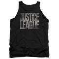 Justice League Metal Logo Tank Top