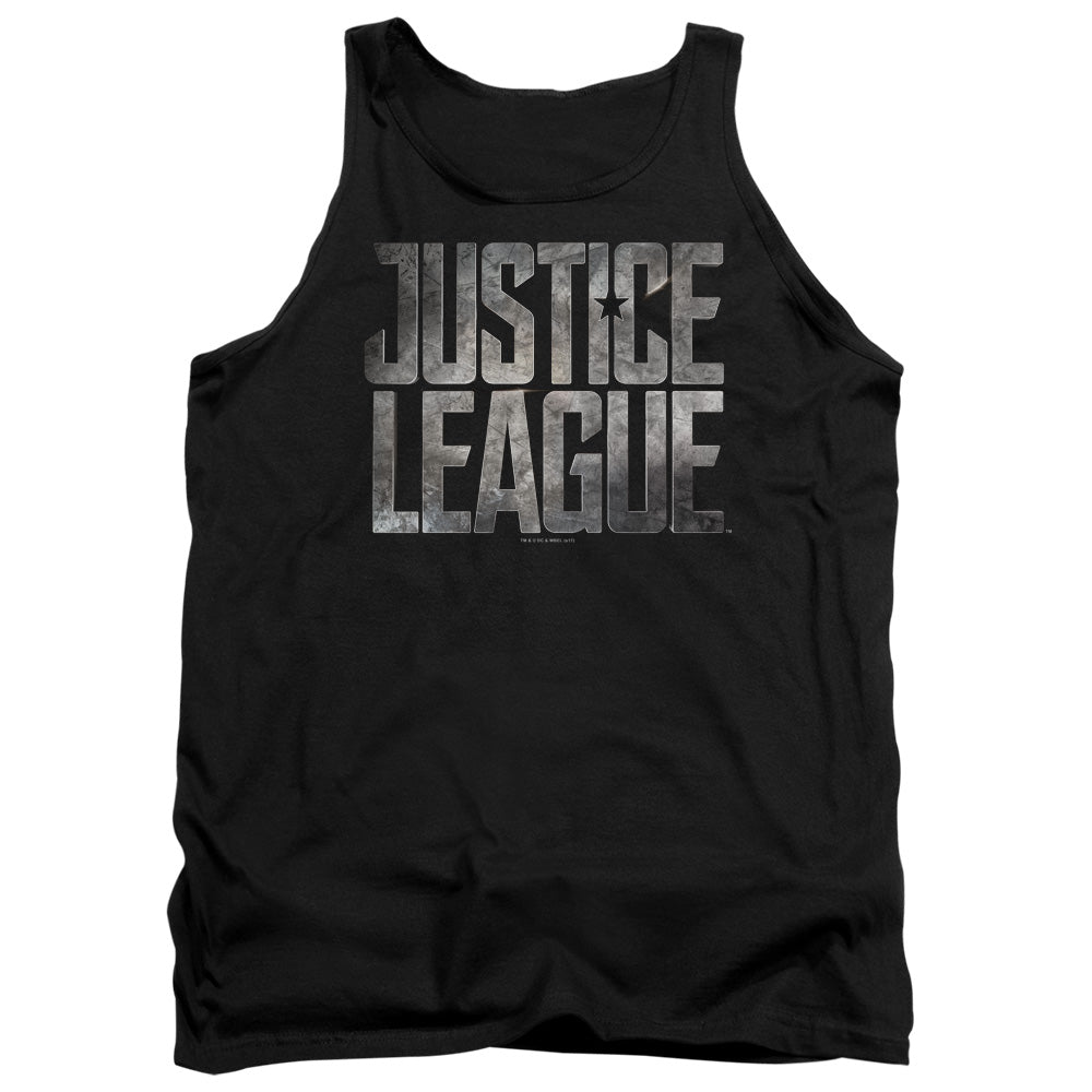Justice League Metal Logo Tank Top