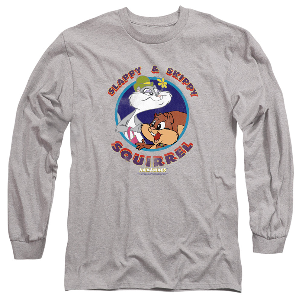 Animaniacs Slappy And Skippy Squirrel Long Sleeve T-Shirt