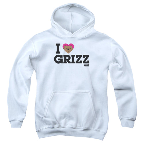 We Bare Bears I Heart Grizz Youth Hoodie