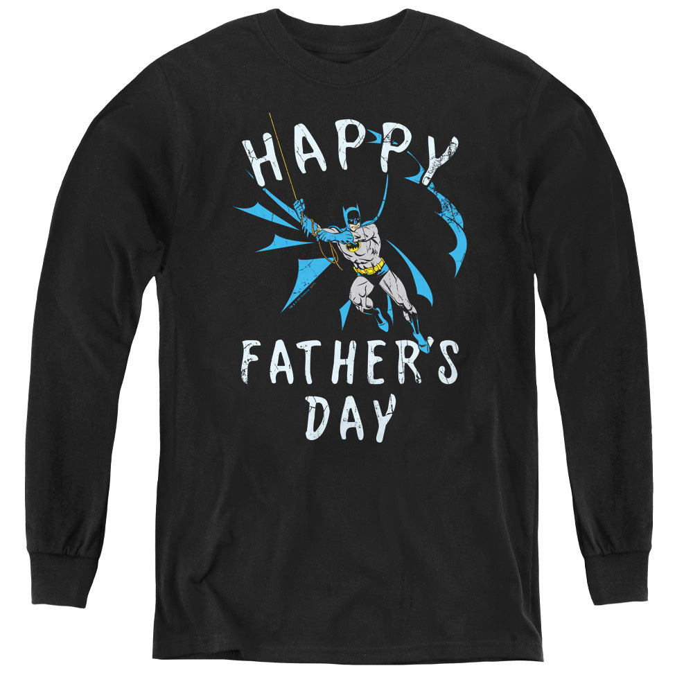 Batman Fathers Day Youth Long Sleeve T-Shirt