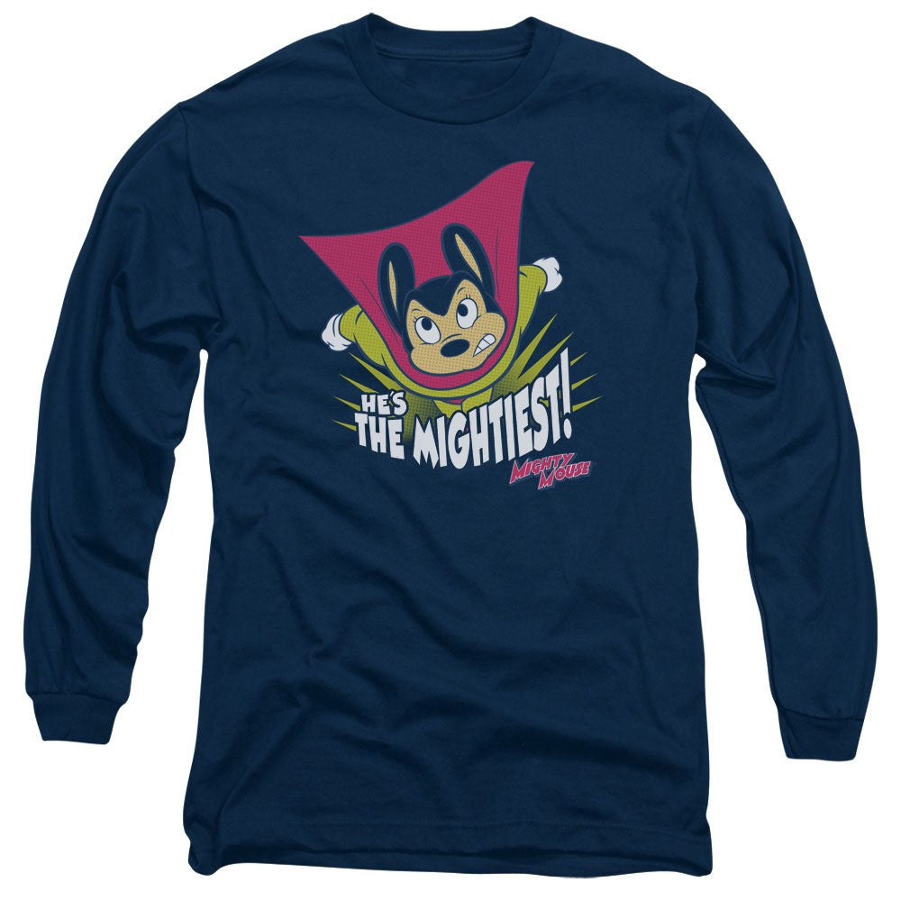 Mighty Mouse The Mightiest Long Sleeve T-Shirt
